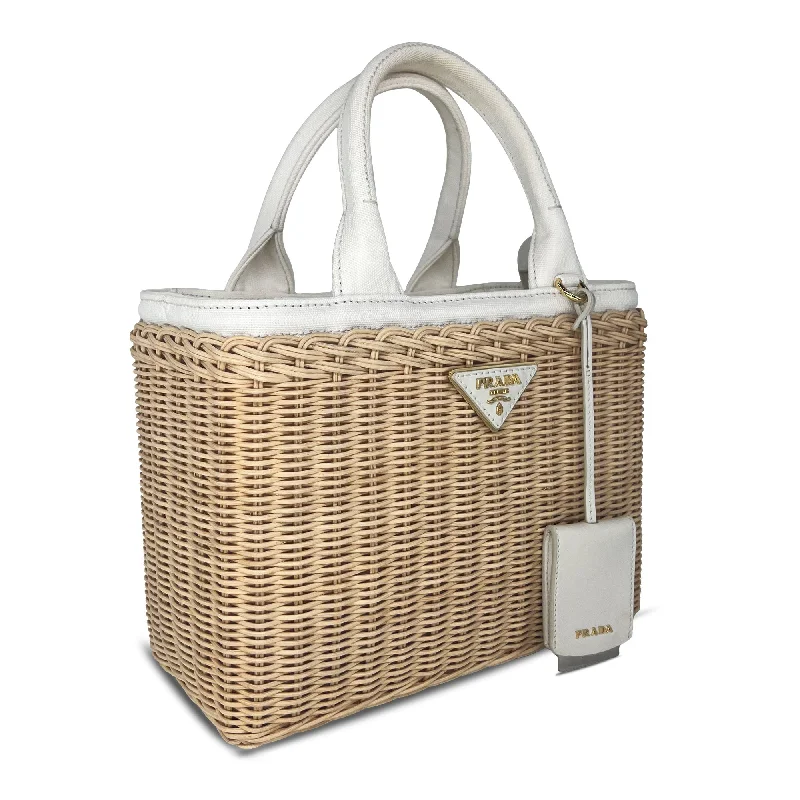 Prada wicker bag