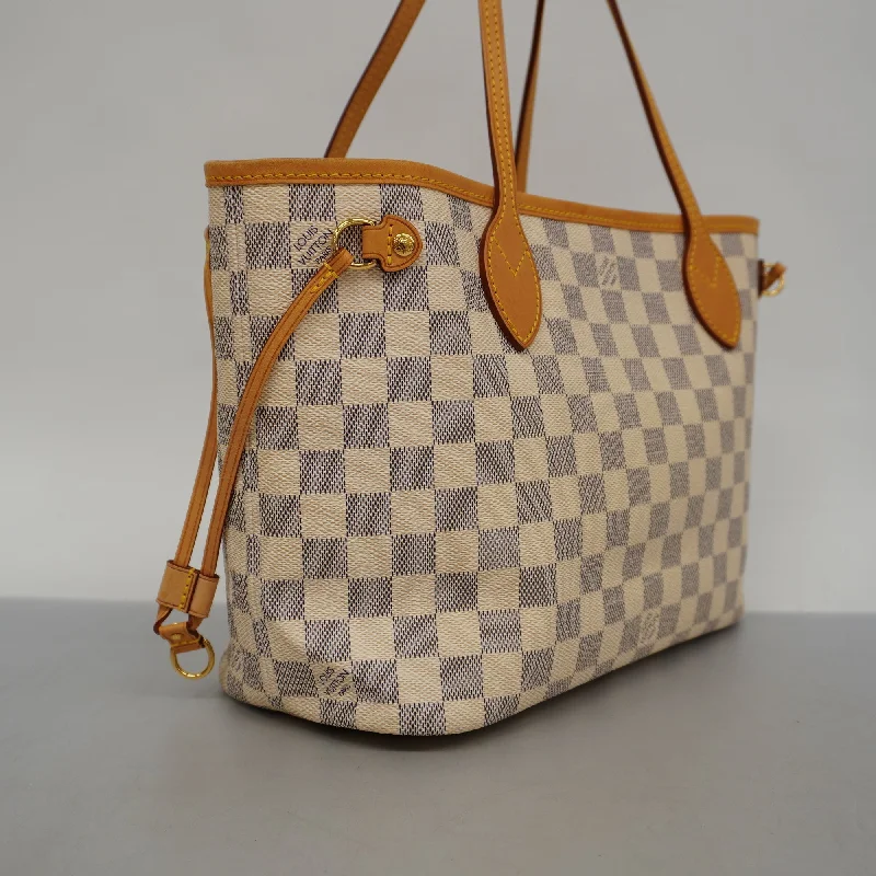 Louis VuittonAuth  Damier Azur Neverfull PM N41362 Women's Tote Bag