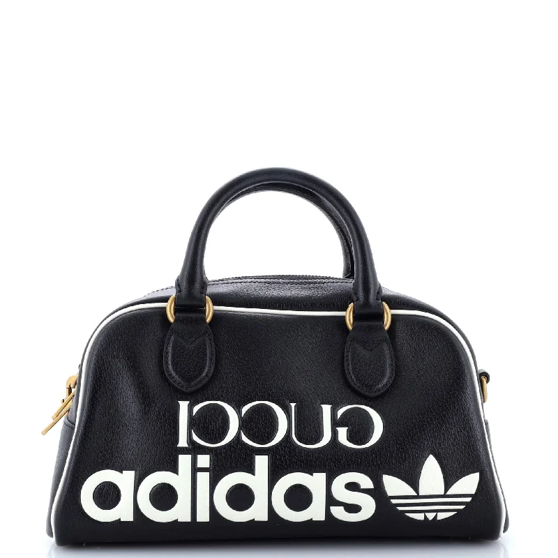 x adidas Duffle Bag Leather Mini