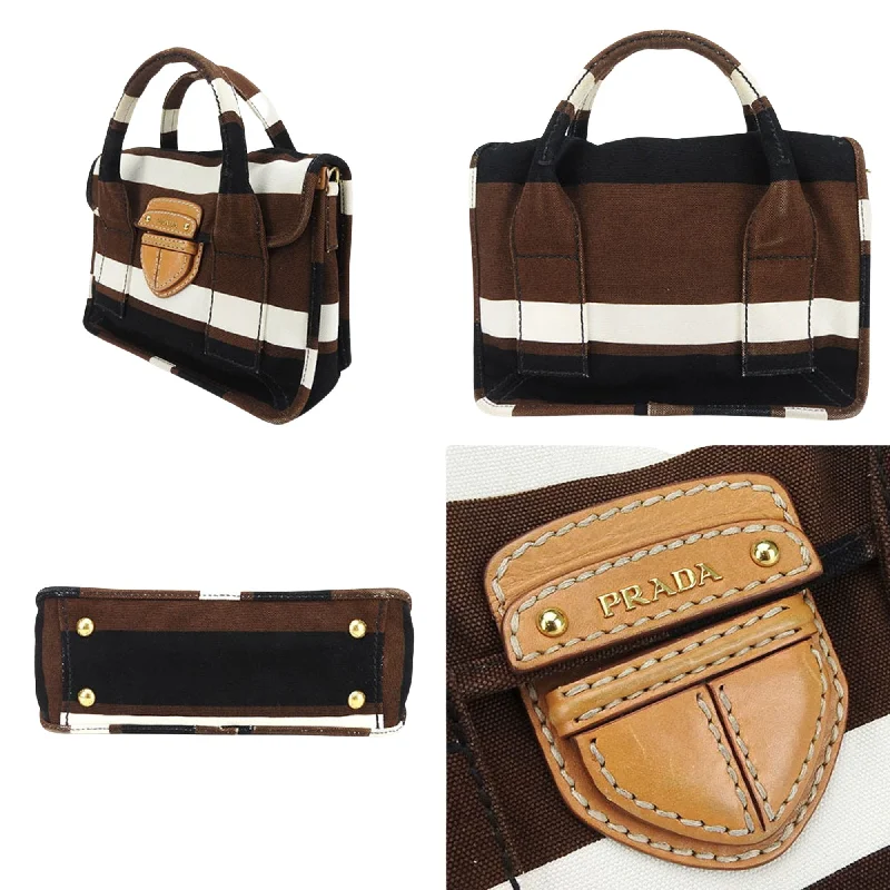 PRADA Canapa Handbag