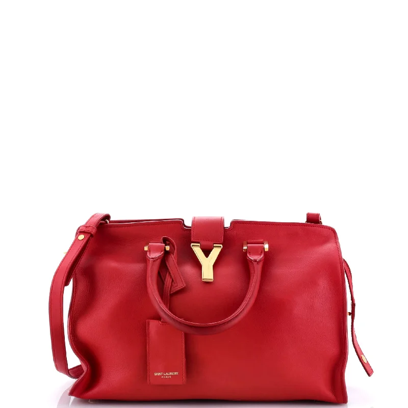 Classic Y Cabas Leather Small