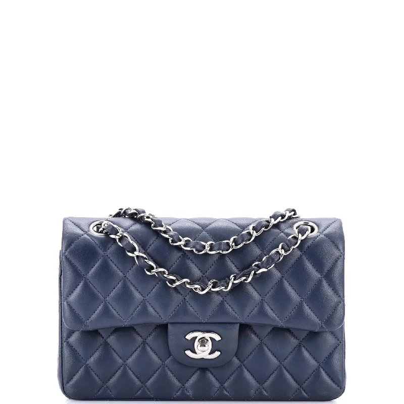 Classic Double Flap Bag Quilted Lambskin Small