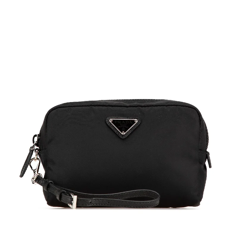 Black Prada Re Nylon Pouch