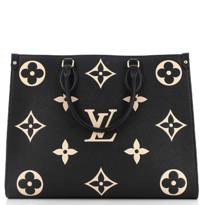 OnTheGo Tote Bicolor Monogram Empreinte Giant MM