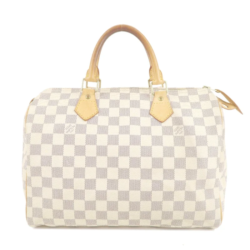 Louis Vuitton Damier Azur Speedy 30 Boston Hand Bag N41533