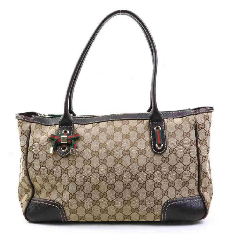 Gucci Gg Canvas Tote Shoulder Bag