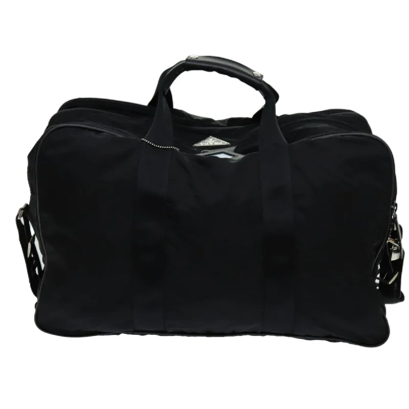 PRADA Boston Bag Nylon 2way Black  bs13144