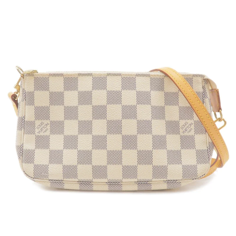 Louis Vuitton Damier Azur Pochette Accessoires&Strap N41207 J00145