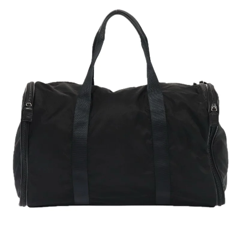 PRADA Boston Bag Nylon Black  bs16549