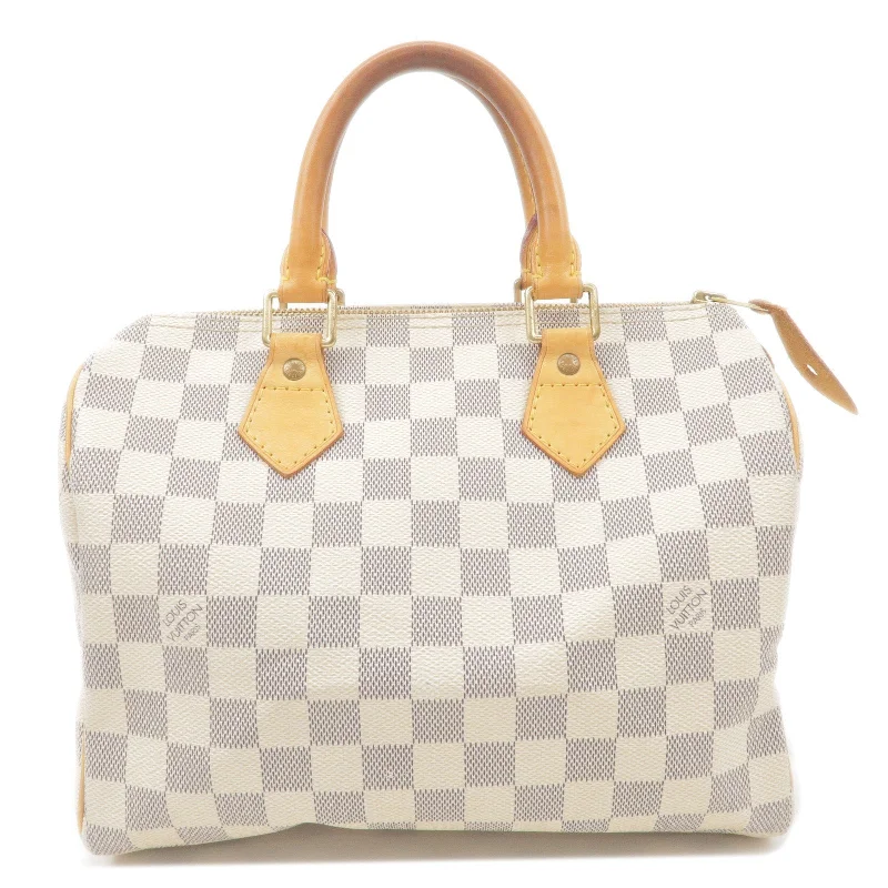 Louis Vuitton Damier Azur Speedy 25 Boston Bag Hand Bag N41534