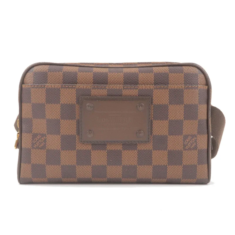 Louis Vuitton Damier Ebene Bum Bag Brooklyn Waist Bag N41101