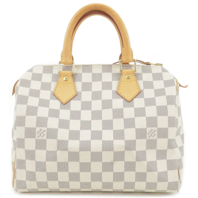 Louis Vuitton Damier Azur Speedy 25 Boston Bag N41534