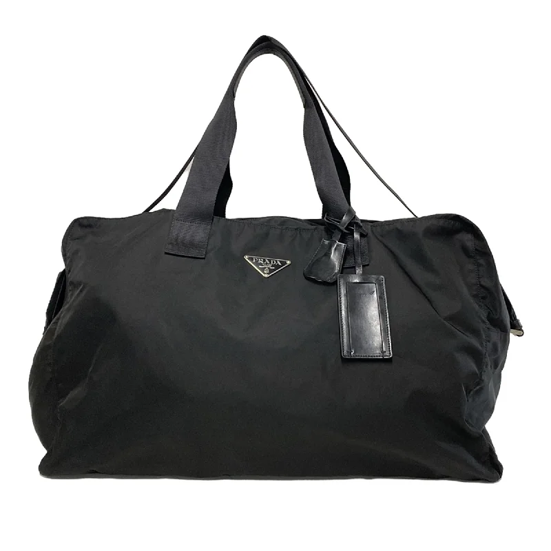 Black Prada Tessuto Travel Bag