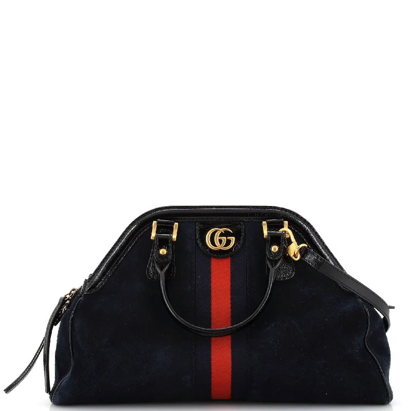 Gucci Re(Belle) Top Handle Bag Suede