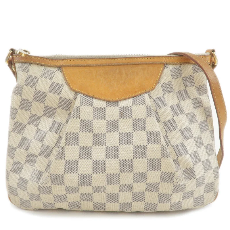 Louis Vuitton Damier Azur Siracusa PM Shoulder Bag N41113