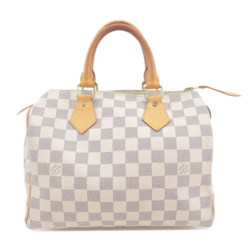 Louis Vuitton Damier Azur Speedy 25 Boston Bag Hand Bag N41534