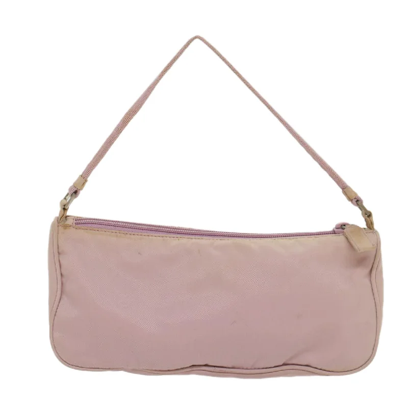 PRADA Accessory Pouch Nylon Pink  ar10281