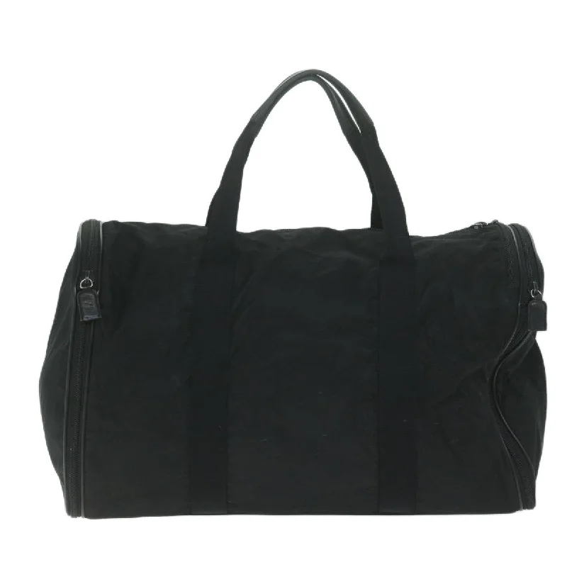 PRADA Boston Bag Nylon Black  ar11315