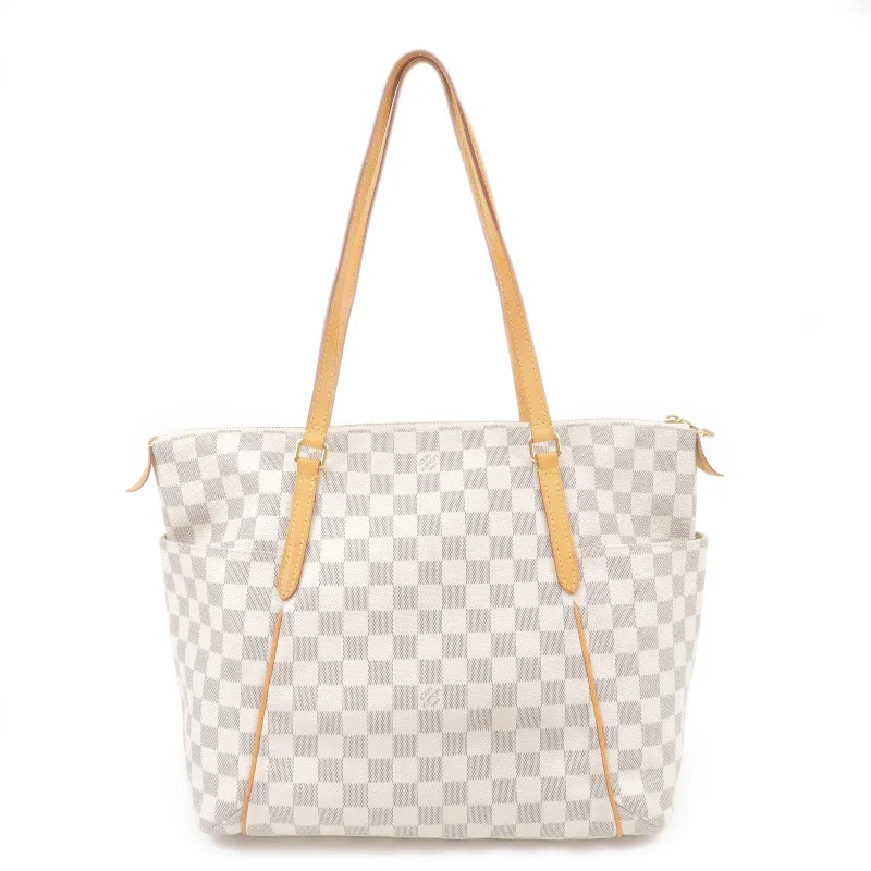 Louis Vuitton Damier Azur Totally MM Tote Bag N51262