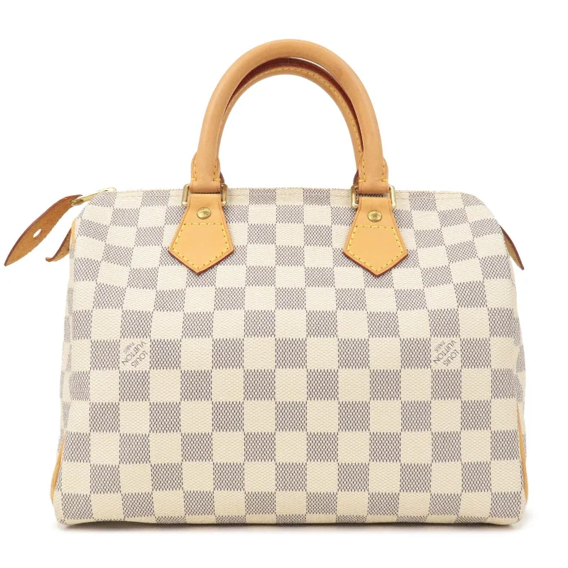 Louis Vuitton Damier Azur Speedy 25 Boston Bag Hand Bag N41534