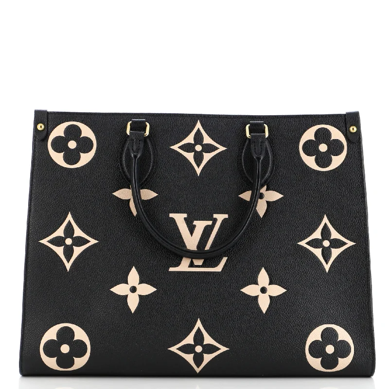 OnTheGo Tote Bicolor Monogram Empreinte Giant MM