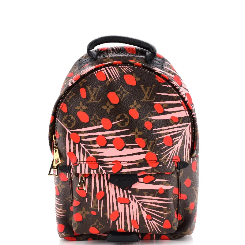 Palm Springs Backpack Limited Edition Monogram Jungle Dots PM