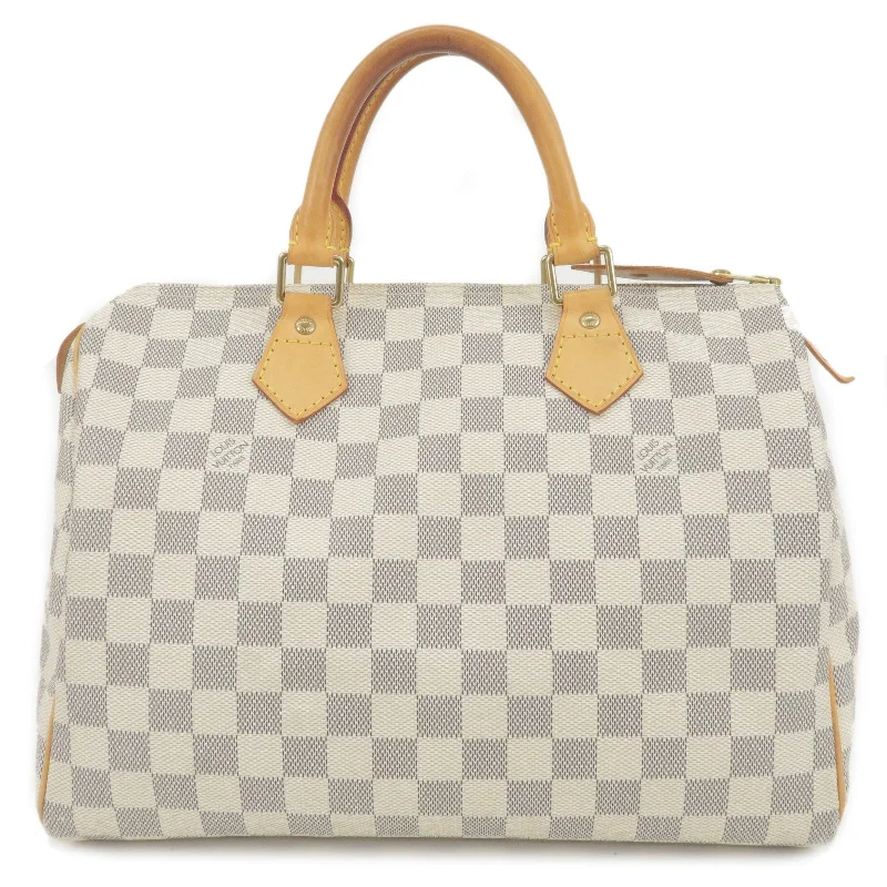 Louis Vuitton Damier Azur Speedy 30 Hand Bag Boston Bag N41533