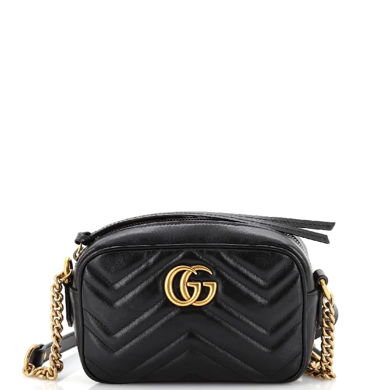 GG Marmont Shoulder Bag Matelasse Leather Mini