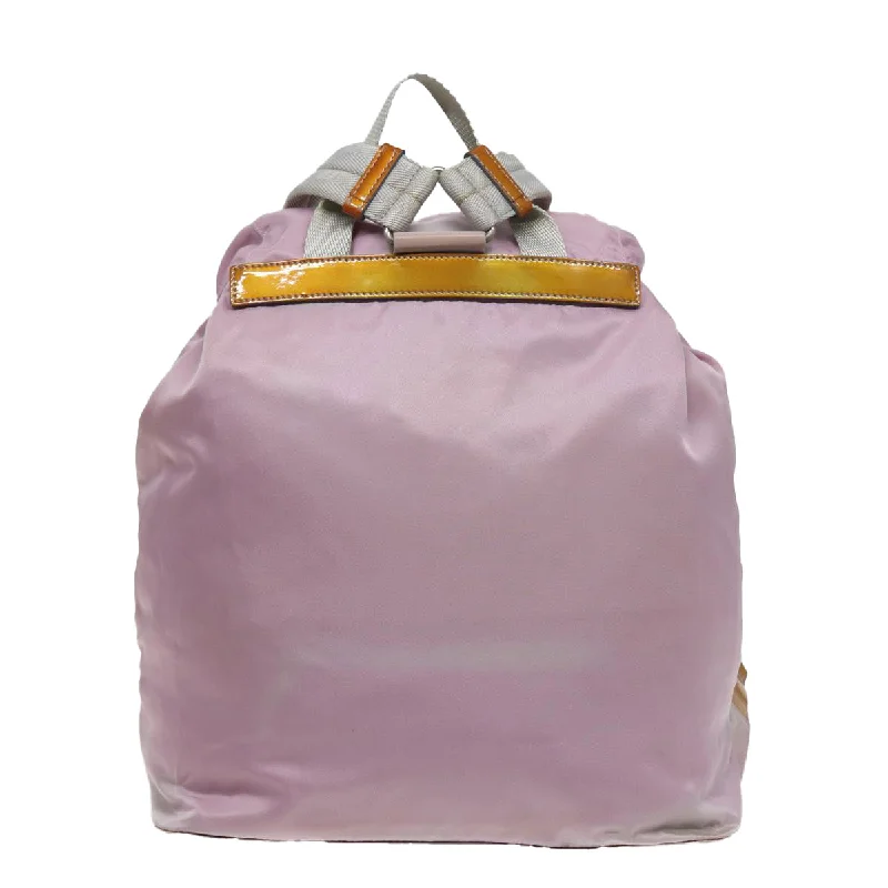 PRADA Backpack Nylon Pink  81180