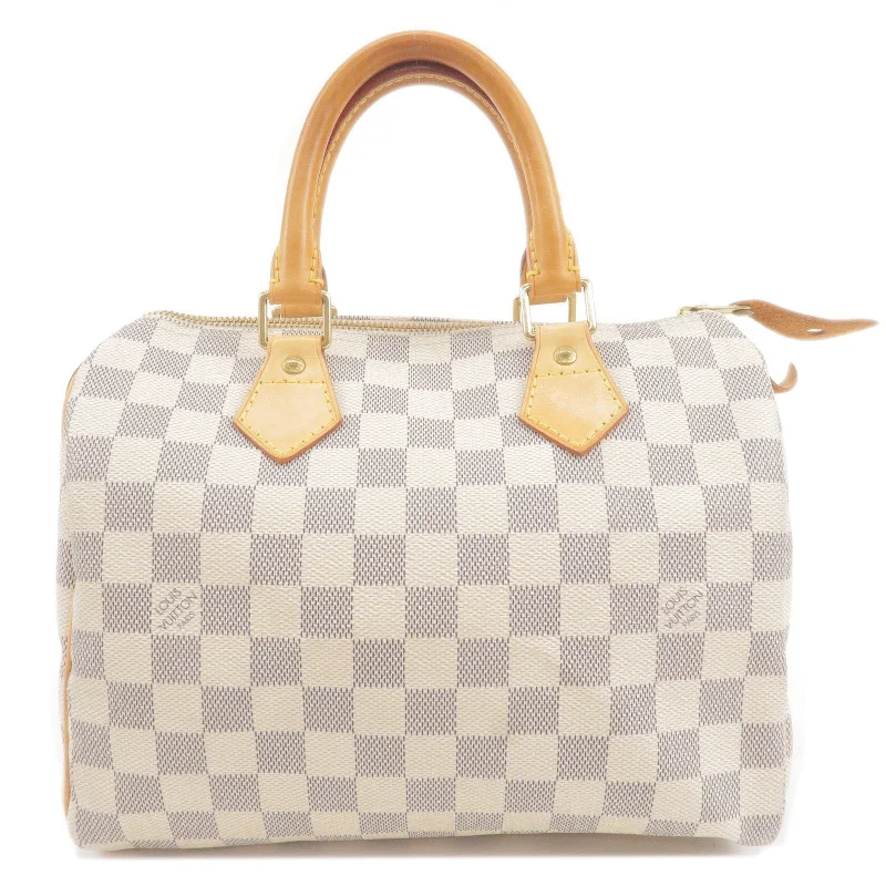 Louis Vuitton Damier Azur Speedy 25 Boston Bag Hand Bag N41534