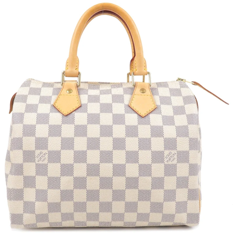 Louis Vuitton Damier Azur Speedy 25 Boston Bag Hand Bag N41534