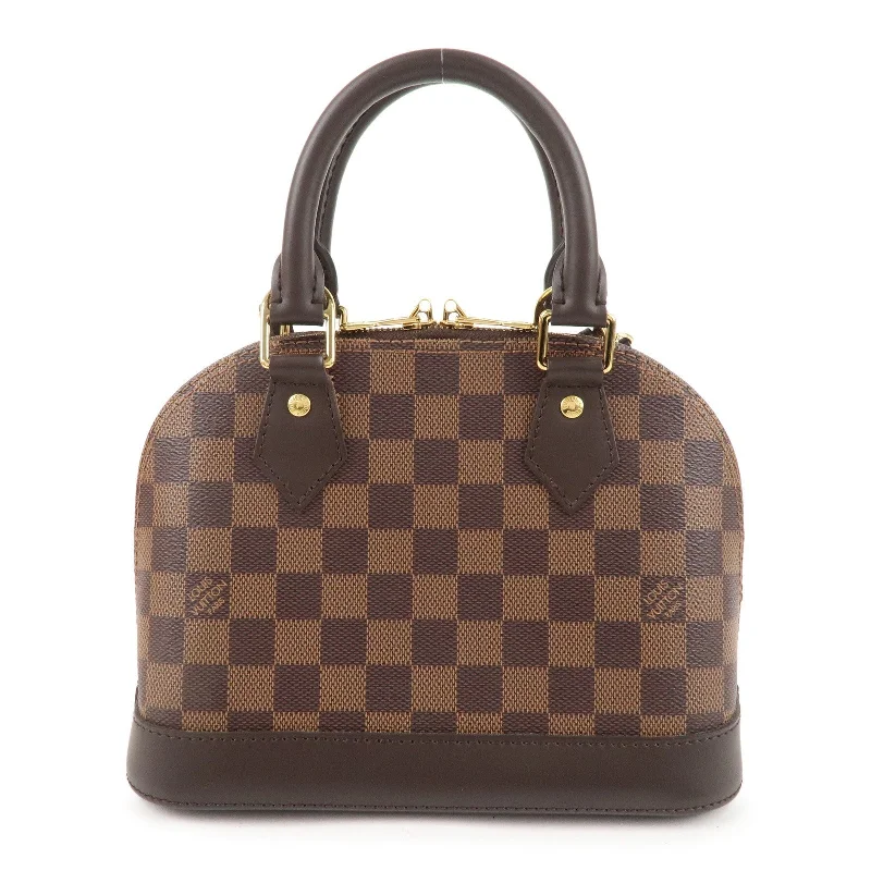 Louis Vuitton Damier Alma BB 2Way Shoulder Bag Hand Bag N41221