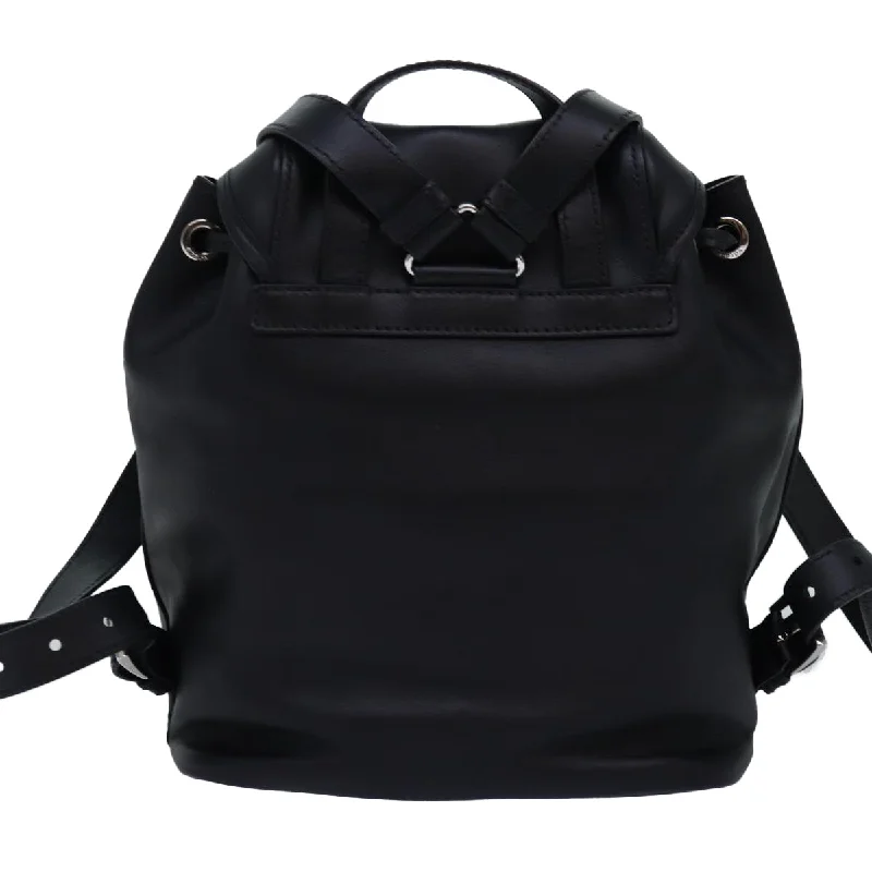 PRADA Backpack Leather Black  74278A