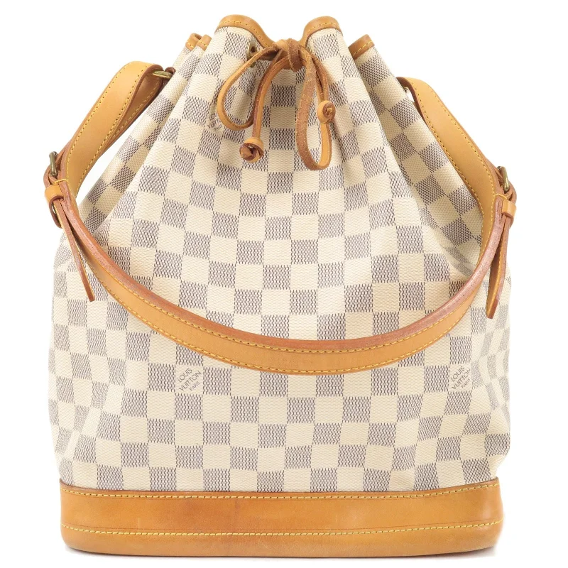 Louis Vuitton Damier Azur Noe Shoulder Bag N42222