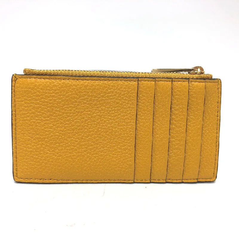 GUCCI Coin case 725550 leather yellow logo fragment case mens Secondhand