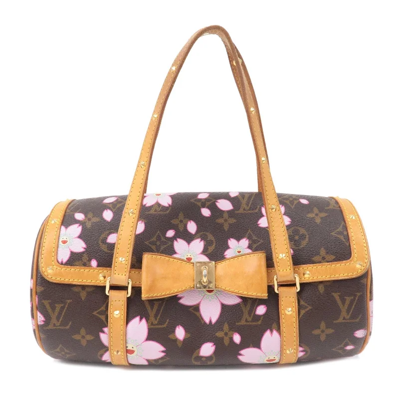 Louis Vuitton Monogram Cherry Blossom Papillon Hand Bag M92009