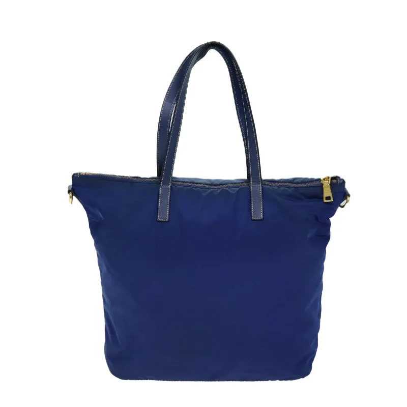 PRADA Tote Bag Nylon 2way Blue  79151