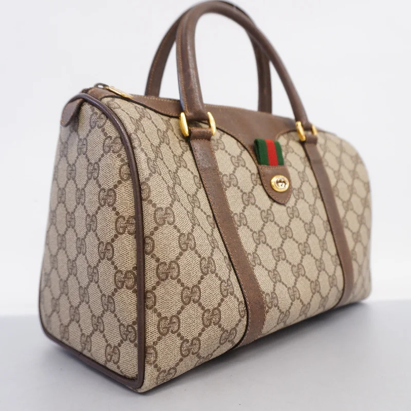 GUCCI  Sherry Line Handbag 39 02 007 Women's GG Supreme Handbag Beige