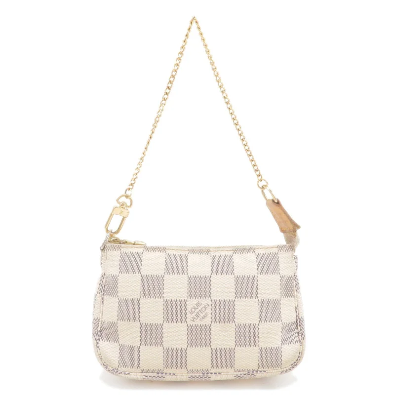 Louis Vuitton Damier Azur Mini Pochette Accessoires Pouch N58010