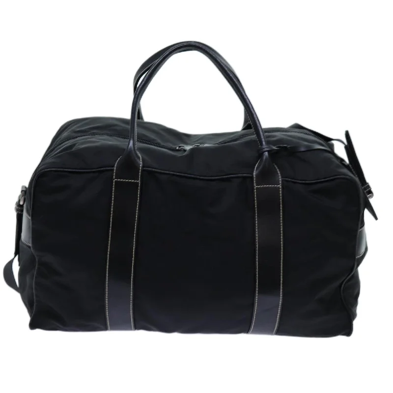 PRADA Boston Bag Nylon 2way Black  70821