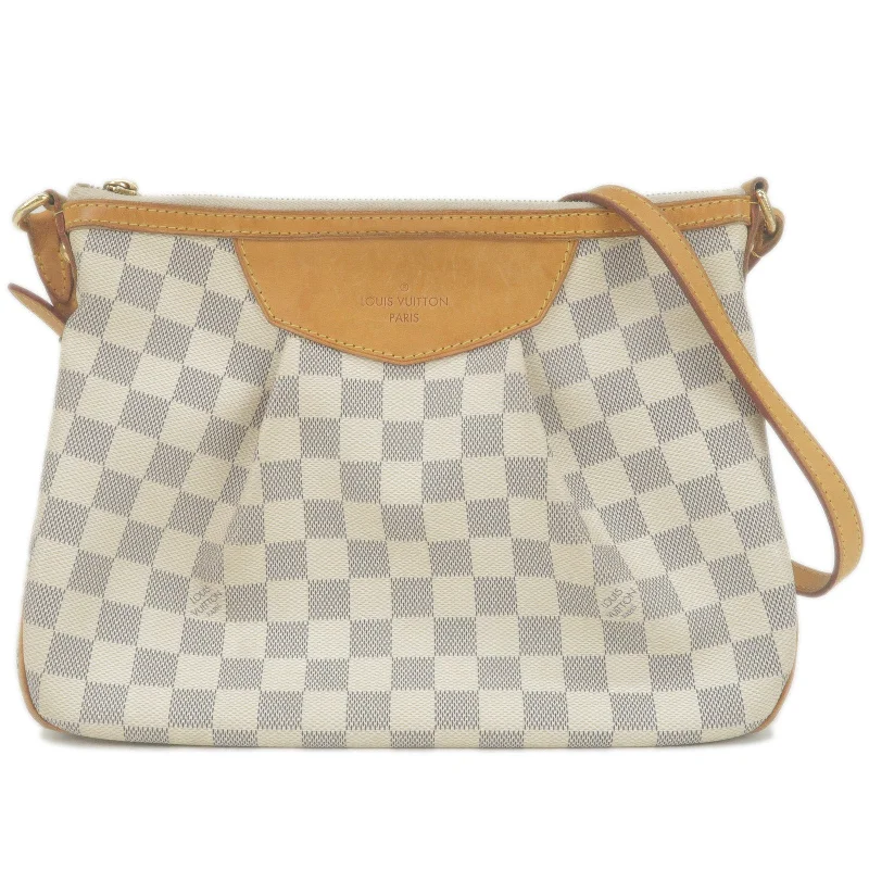 Louis Vuitton Damier Azur Siracusa PM Shoulder Bag N41113