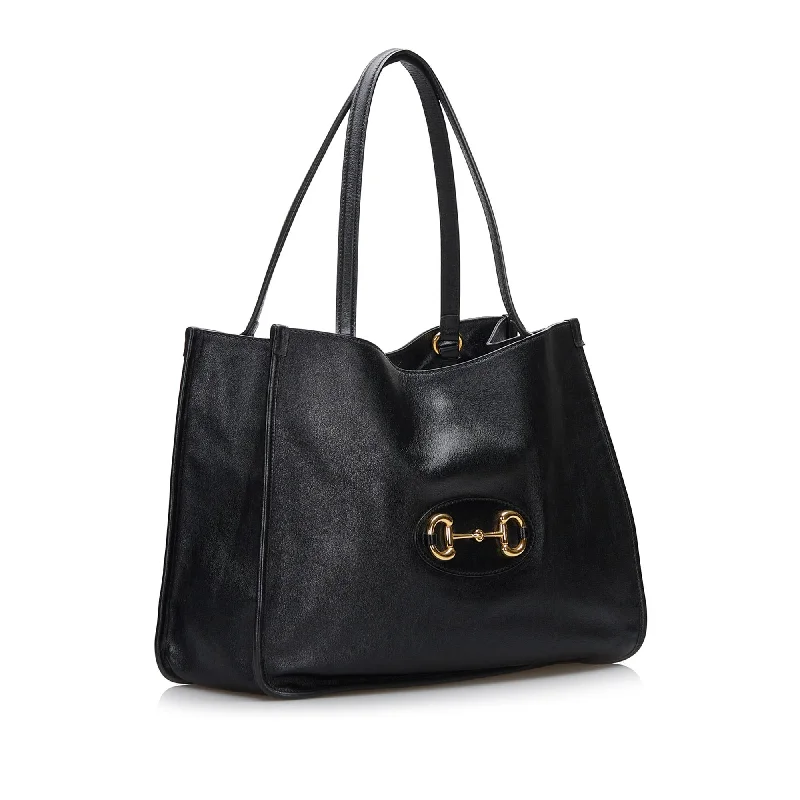 Gucci Medium Horsebit 1955 Tote Bag (SHG-icESM0)