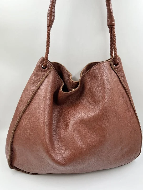 Vintage Bottega Veneta Tan Tote Bag