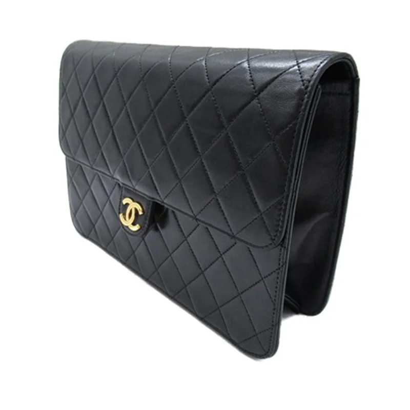 Chanel CC Quilted Lambskin Single Flap (iO4bfz)