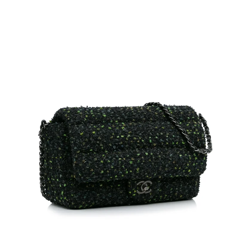 Chanel CC Tweed Flap Bag (l4FrFd)