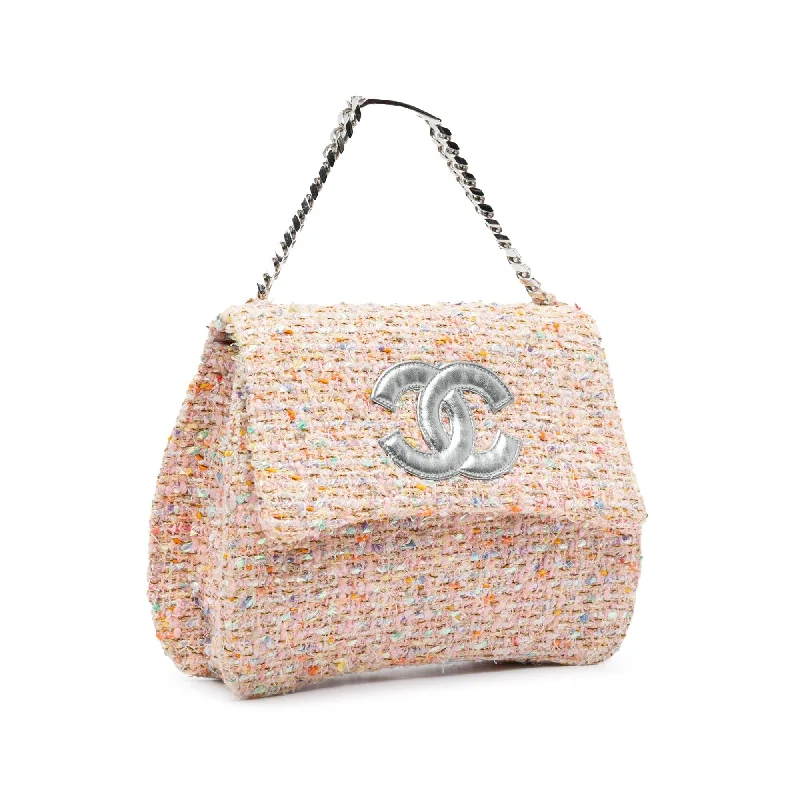 Chanel CC Tweed Flap (LRSREN)