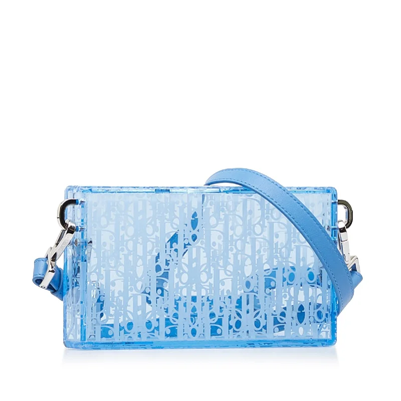 Dior Oblique Acrylic Box Crossbody Bag (WkfcLQ)